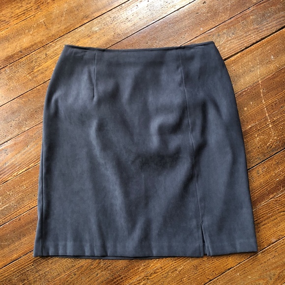 Suits Us Gray Skirt Suit - Picture 2 of 2